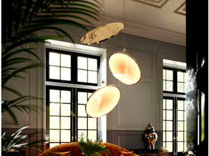 TORSA - LED brass pendant lamp _ Cameron Design House